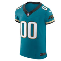 Jacksonville Jaguars Teal Alternate Elite Custom Jersey