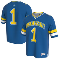 Delaware Fightin' Blue Hens Lightweight Collegiate Football Fashion Jersey - Royal
