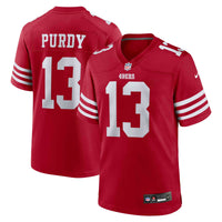 San Francisco 49ers Brock Purdy Scarlet Game Player Jersey