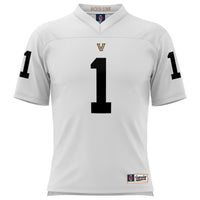 #1 Vanderbilt Commodores Football Jersey - White