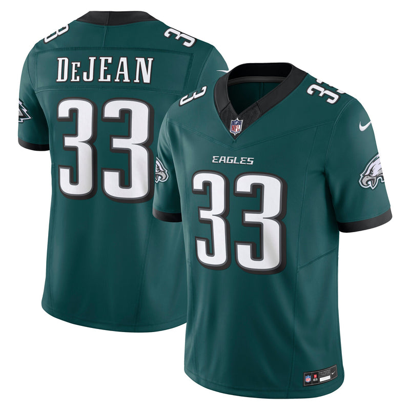 Philadelphia Eagles Cooper DeJean Midnight Green Team Limited Jersey