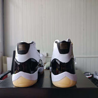 High Top Sneakers, White Gold Colorway, Lace Up Design, Casual Gift for Sneaker Fans