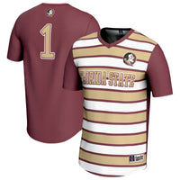 #1 Florida State Seminoles Lightweight Soccer Fashion Jersey - Garnet