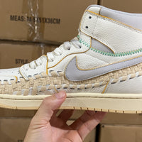 Basketball Shoes, White Colorway, Retro, High Top, Breathable Design, Lace Up Design, Casual Gift for Shoe Lovers