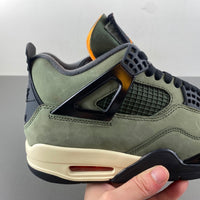 Low Top Sneakers, Army Green Black Colorway, Lace Up Design, Casual Gift for Sneaker Fans