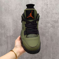 Mid Top Sneakers, Green Colorway, Lace Up Design, Casual Gift for Sneaker Fans