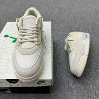 Basketball Shoes, Off White Brown Colorway, Lace Up Design, Casual Gift for Shoe Lovers