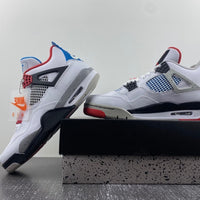 Sneakers, White Black Red Colorway, Lace Up Design, Casual Gift for Sneaker Fans
