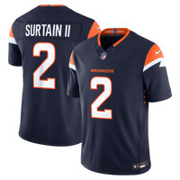 Denver Broncos Pat Surtain II Navy Alternate Stitched Limited Jersey