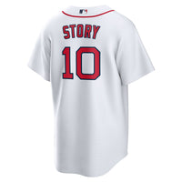 Boston Red Sox Trevor Story White Home Replica Jersey