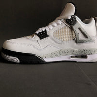 Sneakers, White Gray Colorway, Lace Up Design, Casual Gift for Sneaker Fans