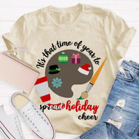 Tis the Season Festive Shirt, Holiday Cheer Christmas T-Shirt, Winter Holiday Graphic Tee, Adorable Christmas Vacation Unisex Present Shirt