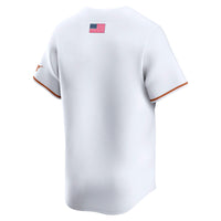 White Texas Longhorns Baseball Limited Jersey