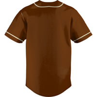 Western Michigan Broncos Lightweight Baseball Jersey - Brown