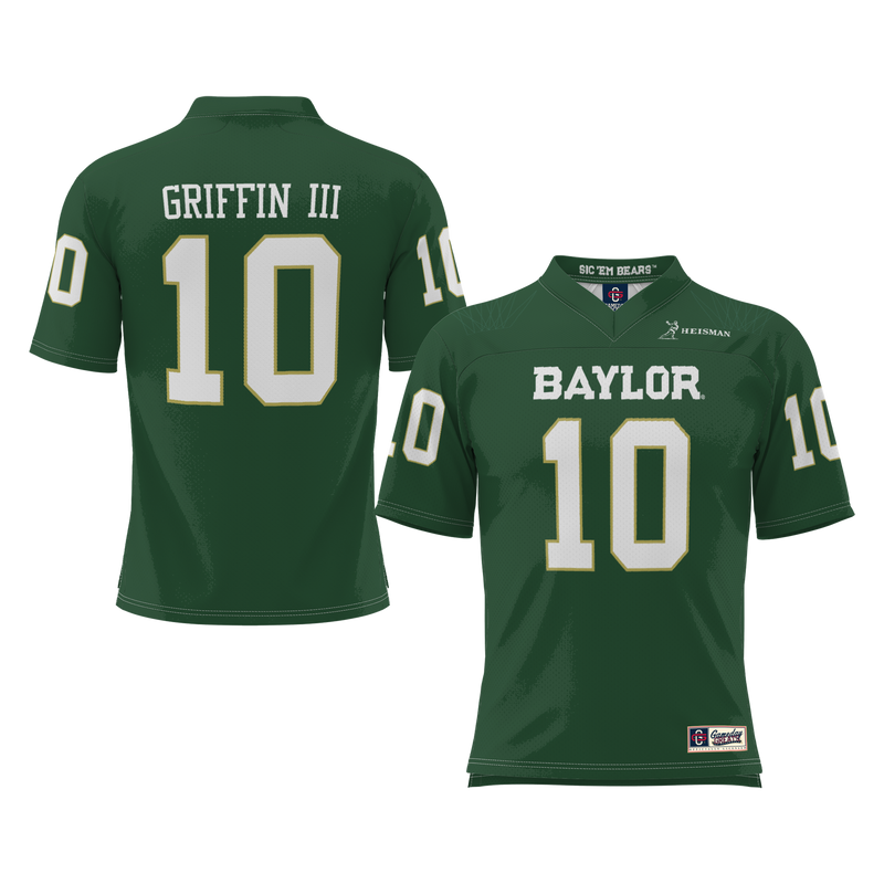 Robert Griffin III Baylor Bears Heisman Football Jersey - Green