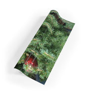 Green Fir Branch Present Wrap, Pine Tree Gift Wrapping Paper, Botanical Holiday Wrap Paper, Forest Christmas Gift Wrapping Paper