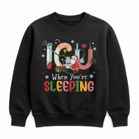 Humorous Santa Medical Holiday Sweater, ICU Nurse Christmas Sweatshirt, Intensive Care RN Crewneck, Healthcare Worker Xmas Pullover, Nurse Present