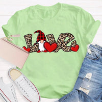 Festive Holiday Graphic T-Shirt, Christmas Leopard Print Santa Claus Shirt, Retro Cheetah Santa Tee, Adorable Xmas Season Unisex Present Top