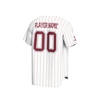 Fordham Rams Lightweight Collegiate Baseball NIL Pick-A-Player Fashion Jersey - White