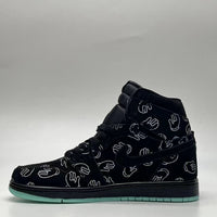 Sneakers, Black Colorway, Lace Up Design, Casual Gift for Sneaker Fans