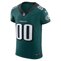 Philadelphia Eagles Midnight Green Team Elite Custom Jersey