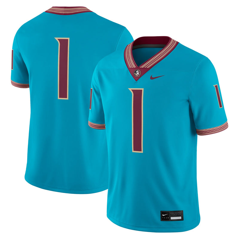Turquoise Florida State Seminoles Alternate Game Jersey