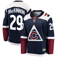 Colorado Avalanche Nathan MacKinnon Navy Breakaway Jersey