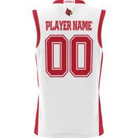 Louisville Cardinals Lightweight NIL Pick-A-Player Basketball Jersey - White