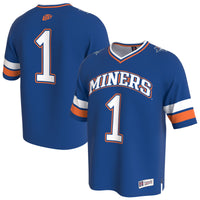 UTEP Miners Lightweight Collegiate Football Fashion Jersey - Navy