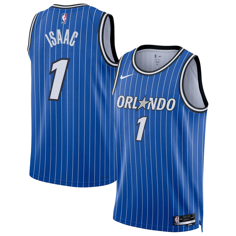 Orlando Magic Replica Icon Edition Swingman Jersey - Blue - Jonathan Isaac
