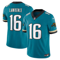 Jacksonville Jaguars Trevor Lawrence Teal Prowler Throwback Limited Jersey