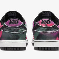 Low Top Sneakers, Pink Black Gray Colorway, Lace Up Design, Casual Gift for Sneaker Fans