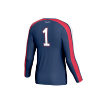 #1 Florida Atlantic Owls Lightweight Collegiate Volleyball Fashion Jersey - Navy