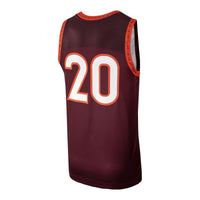 #20 Maroon Virginia Tech Hokies Replica Basketball Jersey