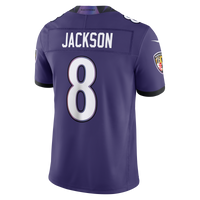 Baltimore Ravens Lamar Jackson Purple Team Stitched Limited Jersey