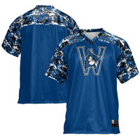 Westfield State Owls Football Jersey - Blue