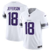 Minnesota Vikings Justin Jefferson White Alternate Stitched Limited Jersey