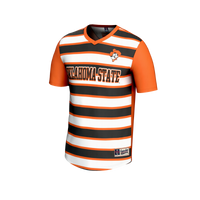 Oklahoma State Cowboys Lightweight Collegiate #1 Soccer Fashion Jersey - Orange