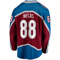 Colorado Avalanche Martin Necas Burgundy Breakaway Player Jersey