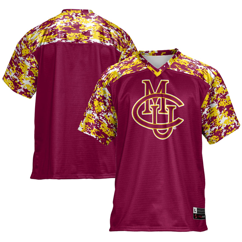 CMU Mavericks Football Jersey - Maroon