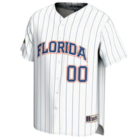 Florida Gators NIL Pick-A-Player Baseball Lightweight Jersey - White