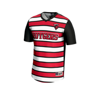 #1 Rutgers Scarlet Knights Lightweight Soccer Fashion Jersey - Black