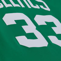 Boston Celtics Larry Bird 1985 Authentic Road Jersey - Kelly Green
