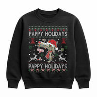 Humorous OBGYN Christmas Sweatshirt, Pappy Holidays Speculum Sweatshirt, Ugly Sweater Medical Crewneck, Doctor Nurse Holiday Sweatshirt Present