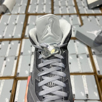 Sneakers, Gray Colorway, Casual Gift for Sneaker Fans