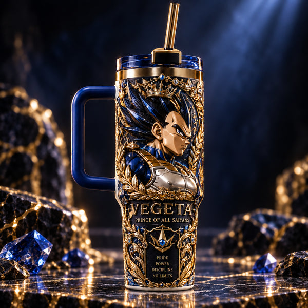 Vegeta - Prince of All Saiyans, Gilded Royal Tumbler - main