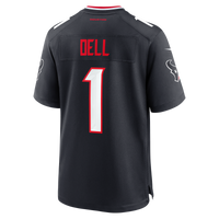 Houston Texans Tank Dell Navy Team Game Jersey