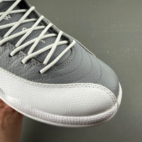 High Top Sneakers, White Gray Colorway, Lace Up Design, Casual Gift for Sneaker Fans