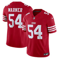 San Francisco 49ers Fred Warner Scarlet Limited Jersey