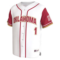 Oklahoma Sooners 2026 NCAA Baseball College World Series Champions Lightweight Jersey - White